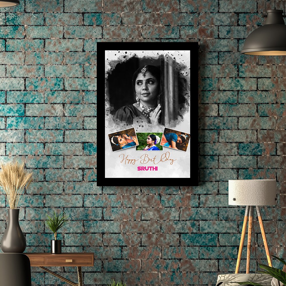 Wall Photo Connections – Personalized Birthday Photo Frame