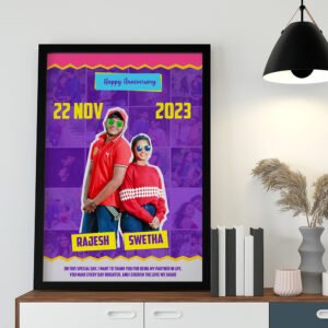 Personalized Anniversary Love Story Frame