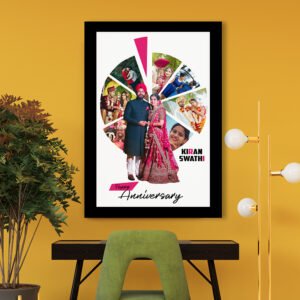 Wall Photo Connections – Personalized Anniversary Photo Frame