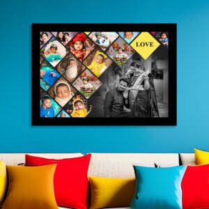 Love Memories Photo Collage Frame