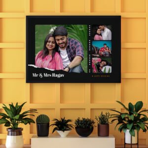 Mr. & Mrs. Personalized Couple Photo Frame