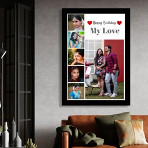 My Love Personalized Birthday Photo Frame