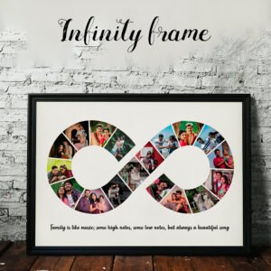 Infinity Family Photo Collage Frame