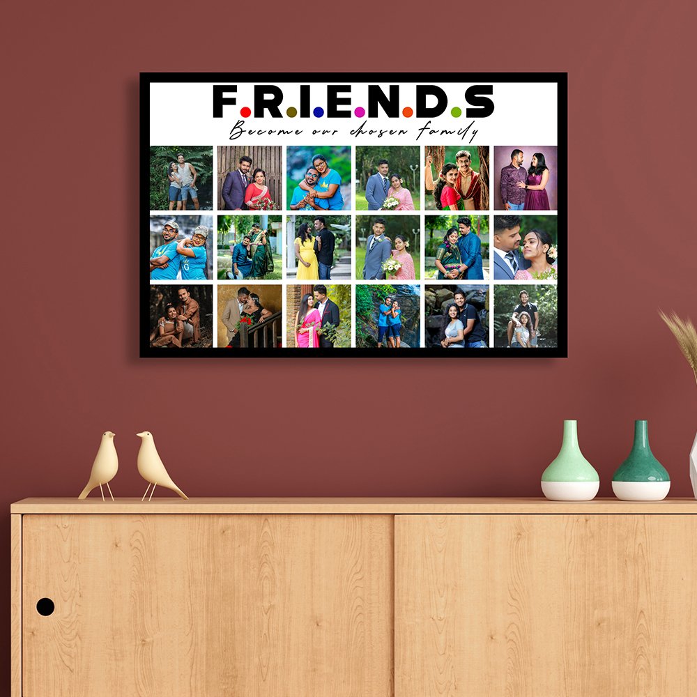 Friends Forever Photo Collage Frame