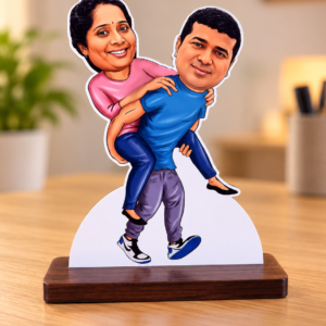 Custom Couple Caricature Acrylic Stand