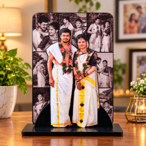 Personalized 2-Layer MDF Couple Photo Cutout