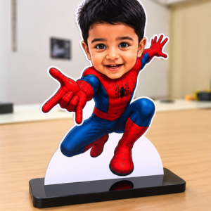 Personalized Superhero Photo Standee