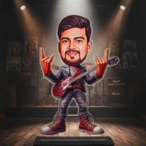 Custom Musician Caricature Acrylic Stand