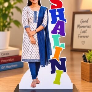 Personalized Name & Photo MDF Cutout
